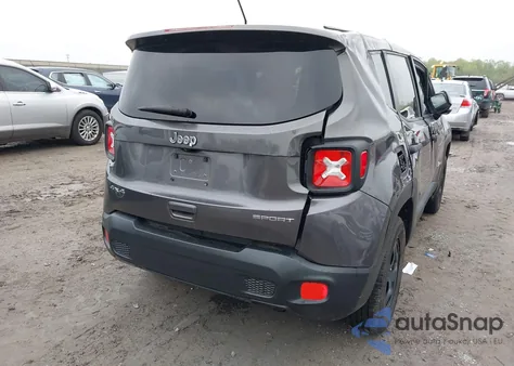 2018 Jeep Renegade Sport 4X4 from USA, damaged, VIN ZACCJBAB9JPJ70730
